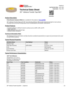 3M™ Adhesive Transfer Tape 9627