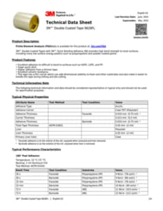 3M™ Double Coated Tape 9628FL