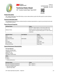3M™ Double Coated Paper Tape 401M