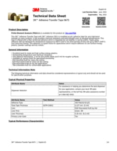 3M™ Adhesive Transfer Tape 9675