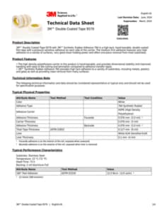 3M™ Double Coated Tape 9579
