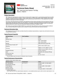 3M™ Hook and Loop Fastener Trial Bag TB3571 / TB3572