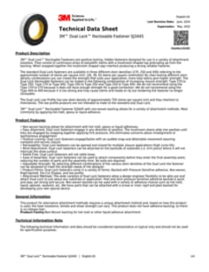 3M™ Dual Lock™ Reclosable Fastener SJ3445