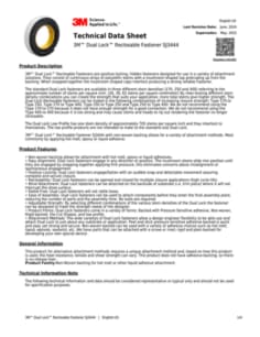 3M™ Dual Lock™ Reclosable Fastener SJ3444