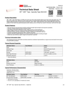 3M™ VHB™ Tape 4914-020, White, 600 mm x 33 m, 1 Roll/Case – Victory ...