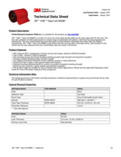 3M™ VHB™ 膠帶 LVO-060BF