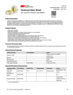 3M™ Scotch® Filament Tape 890RCT