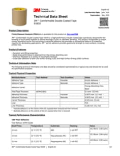3M™ Comformable Double Coated Tape 93430