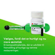 Vælges, fordi det er hurtigt og nu mere æstetisk