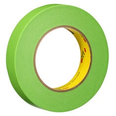 Image of 24 millimeter wide Scotch Performance Masking Tape 233+ 26336, Green, 24 mm x 55 m