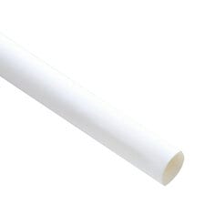 3M Heat Shrink Thin-Wall Tubing, FP-301, white, 1/2 in x 48 in (1.27 cm x 121.92 cm)