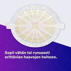 (1) Tegaderm HP Foam: auttaa vastaamaan vähän tai paljon erittävien haavojen haasteisiin - 90616
