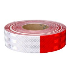 3M Diamond Grade Truck Conspicuity Markings, 983-32, red/white, 2 in x 150 ft