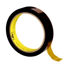 3M™ Low Static Polyimide Film Tape 5419 Gold, 3/4 in x 36 yd 2.7 mil, 12 per case Boxed