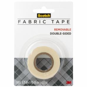 Scotch Removable Fabric Tape FTR-1-CFT, 3/4 in x 180 in image Scotch Removable Fabric Tape FTR-1-CFT, 3/4 in x 180 inimage