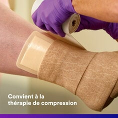 Convient à la thérapie de compression.