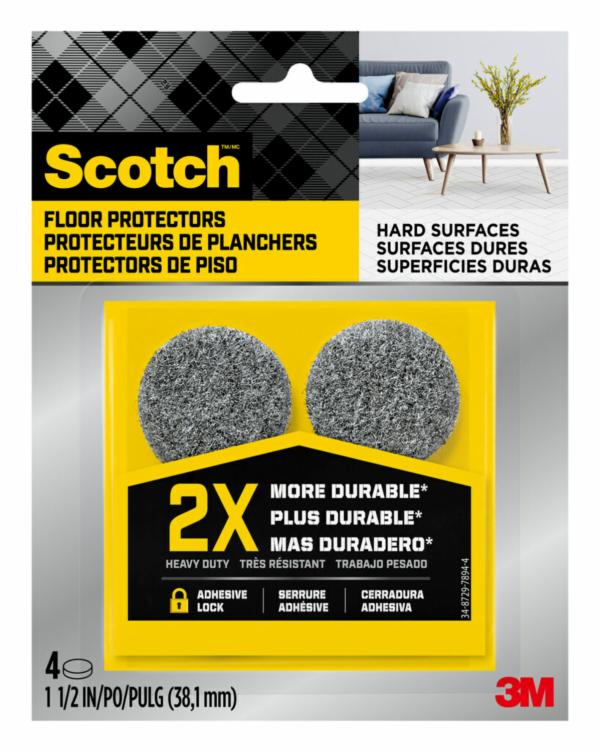 Scotch Heavy Duty Felt Pads SP871-NA