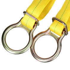 A 3M DBI-SALA Twin-Leg Tie-Back Web Shock-Absorbing Lanyard 1246596C