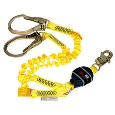 A 3M DBI-SALA Twin-Leg Stretch Web Shock-Absorbing Lanyard 1246589C