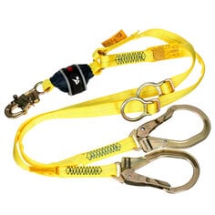 A 3M DBI-SALA Twin-Leg Tie-Back Web Shock-Absorbing Lanyard 1246597C