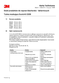 Taśma maskująca Scotch® 2328