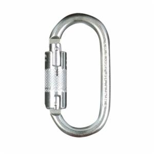3M™ Self-Closing/Triple Locking Carabiner 2000192, Zinc Plated Steel, 19 mm Gateimage