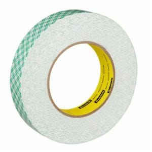 3M™ Double Coated Paper Tape 401M, Natural, 1 in x 36 yd, 9 mil, 36 Roll/Caseimage
