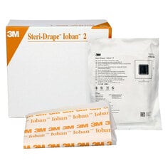 A 3M Steri-Drape Pouch with Ioban 2 Incise Film 6658