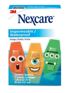 Product image of Nexcare™ Waterproof Monsters Bandages for CR