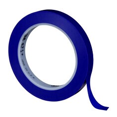 3M Vinyl Tape 471+, Indigo, 1/2 in x 36 yd, 5.3 mil, PN6408