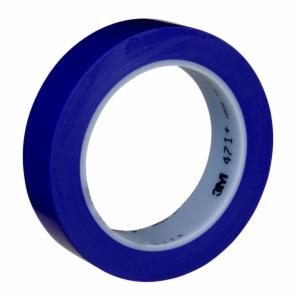 3M™ Vinyl Tape 471+, Indigo, 1 in x 36 yd, 5.3 mil, 36 Roll/Case, Individually Wrapped Conveniently Packaged image 3M™ Vinyl Tape 471+, Indigo, 1 in x 36 yd, 5.3 mil, 36 Roll/Case, Individually Wrapped Conveniently Packagedimage