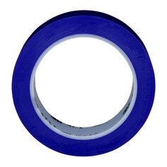 Ruban en vinyle 3M, 471+, indigo, 2,5 cm x 32,9 m x 0,1 mm