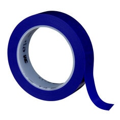 3M Vinyl Tape 471+, Indigo, 1 in x 36 yd, 5.3 mil, PN2511