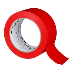 3M General Purpose Vinyl Tape 764, Red, 2 in x 36 yd, 5 mil