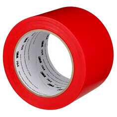 3M General Purpose Vinyl Tape 764, Red, 3 in x 36 yd, 5 mil
