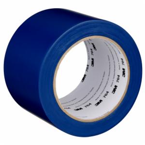 3M™ General Purpose Vinyl Tape 764, Blue, 3 in x 36 yd, 5 mil, 12 Roll/Case, Individually Wrapped Conveniently Packaged image 3M™ General Purpose Vinyl Tape 764, Blue, 3 in x 36 yd, 5 mil, 12 Roll/Case, Individually Wrapped Conveniently Packagedimage
