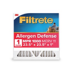 Filtrete™ MPR 1000 Allergen Defense HVAC Filter, 23.5x23.5x1"