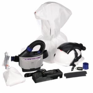 3M™ Versaflo Industrial Hard Hat with Hood PAPR Kit TR-300N+ IHK, 1 EA/Case image 3M™ Versaflo Industrial Hard Hat with Hood PAPR Kit TR-300N+ IHK, 1 EA/Caseimage