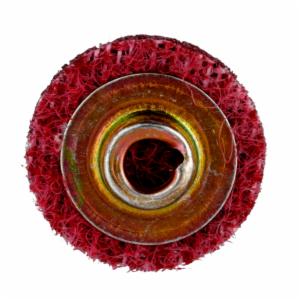 Standard Abrasives Quick Change Surface Conditioning FE Disc, 840132, A/O Medium, TSM, Maroon, 1 in, 50/Cart, 10 Cartons/Caseimage