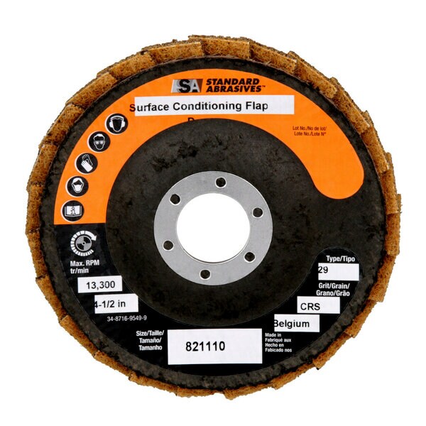 Standard Abrasives Surface Conditioning Flap Disc