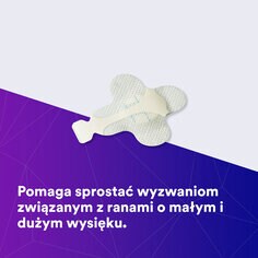 (1) Tegaderm HP Foam: Pomaga sprostać wyzwaniom związanym z ranami o małym i dużym wysięku - 90615