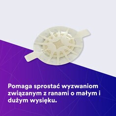 (1) Tegaderm HP Foam: Pomaga sprostać wyzwaniom związanym z ranami o małym i dużym wysięku - 90611