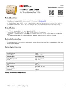 3M™ Scrim Adhesive Tape 99786+
