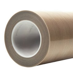 A roll of 3M PTFE Glass Cloth Tape 5453, Brown