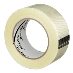 A roll of Tartan Filament Tape 8934, Clear, 48 mm x 55 m, 4 mil