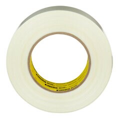 A roll of Scotch Filament Tape 8916V, Clear, 36 mm x 55 m, 6.8 mil