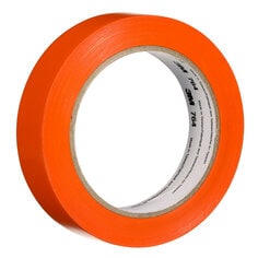 3M General Purpose Vinyl Tape 764, Orange, 1 in x 36 yd, 5 mil, Individually Wrapped
