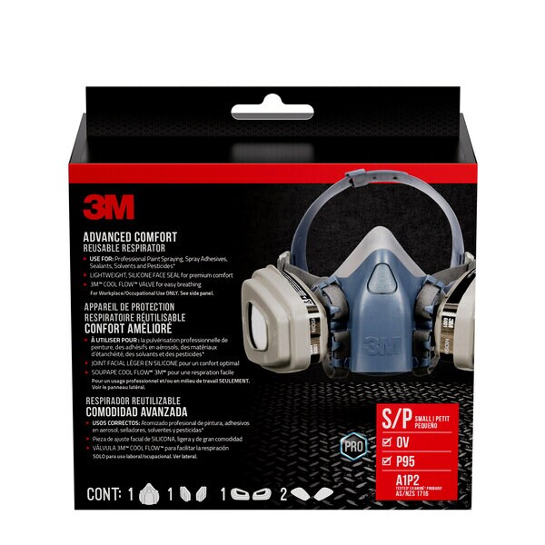 () Advanced Comfort Reusable Respirator 7511P1-DC