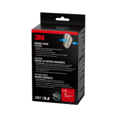 3M™ Organic Vapor Cartridge 6001, OV, 2-pairs of 6001 Cartridges