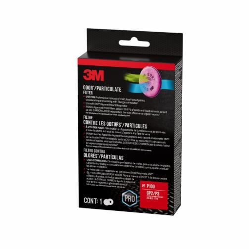 3M™ Odor/Particulate Filter 2097, P100, 1-pair of 2097 Filters